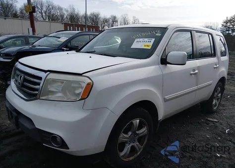 2013 Honda Pilot Ex-L z USA, uszkodzony, nr VIN 5FNYF4H54DB074859